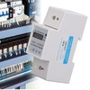 Single Phase Energy Meter Tester Digital Din Rail Electricity Monitor