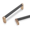 POVEFONK 10 Pack 5 inch(128mm) Black and Champagne Bronze Kitchen