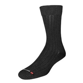 Drymax Socks Dress Crew Sock Socks,Black,S US