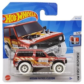 Hot Wheels - Nissan Patrol Custom - HW First Response 5/10 - HTB59 - Short Card - Mountain Rescue - Mattel 2024