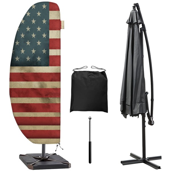 Waterproof & Dustproof Outdoor Umbrella Cover Camping Garden Offset Banana