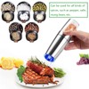Electric Pepper Grinder,Gravity Electric Salt And Pepper Mill Grinder,Stainless Steel