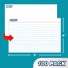 Chell Ruled Index Cards 4x6 Inch Heavyweight, 100 Count, Ruled