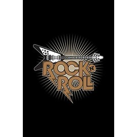 Rock and Roll Journal Notebook Souvenir Diary: 100 Blank Ruled Pages 6x9 inch: I Love Rock and Roll, Rock and Roll Notebook Gifts and souvenirs