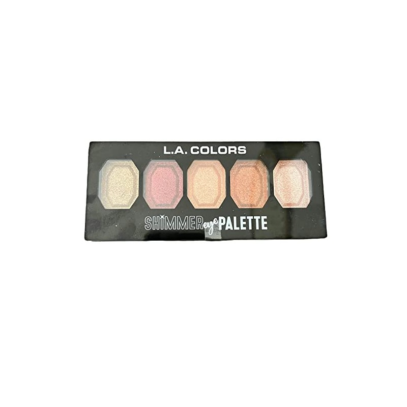 L.A. Colors Shimmer On Eyeshadow Paltt Beam Me Up, 1