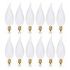 Simba Lighting Candelabra Flame Tip Frosted CA10 25W E12 Base