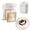 SZLYTYUN 50PCS Portable Coffee Filter Paper Hanging Ear Drip Coffee
