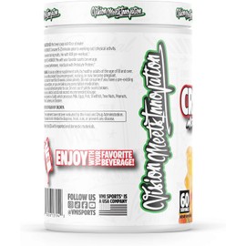 Vmi Sports Creatina Monohidrato en Polvo - 5 Gramos por Porción - sin Sabor o Elija Entre 5 Fantásticos Sabores. - Cero Colores Artificiales (60 Ser, Gummy Bear)