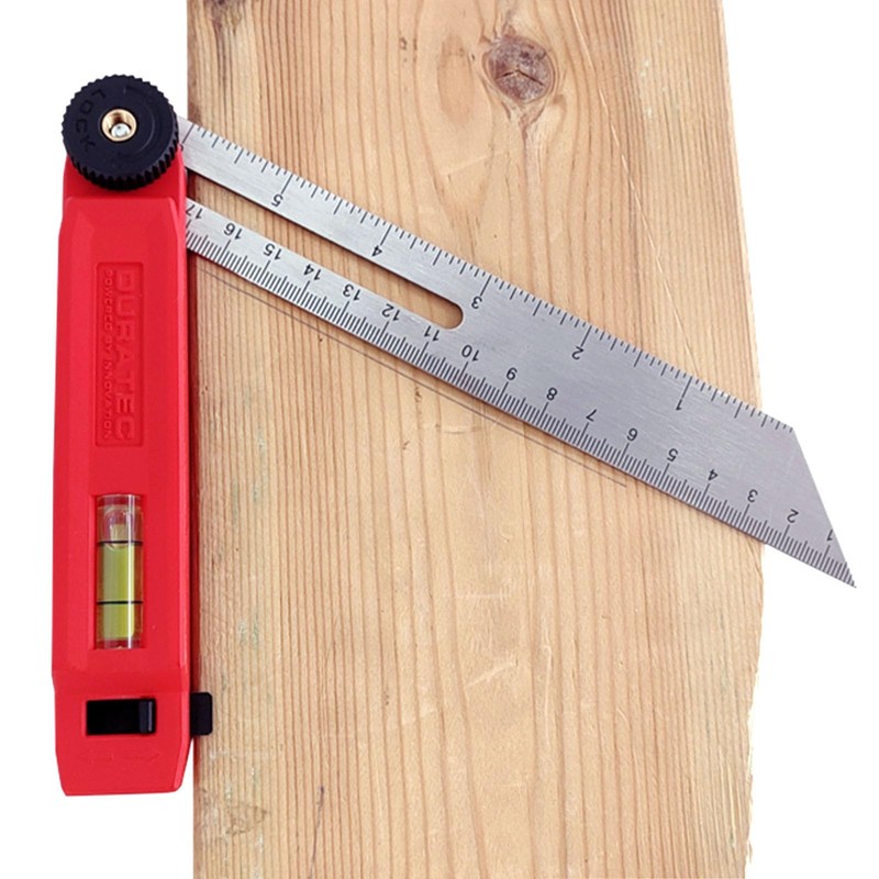 Cocoarm T-slanted carpenters angle finder comfortable dual sided compressed wood