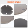 Smoked Headlight Lamp Cover Compatible with Toyota Land Cruiser 250