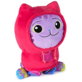 Gabby’s Dollhouse, Move & Groove Daniel James DJ Catnip Plush Toy, 25cm-Tall Stuffed Animal with Moving Arms, Kids’ Toys for Girls & Boys Aged 3+