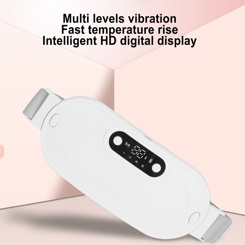 Cordless Waist Heating Belt for Cramps 4 Modes 3 Levels