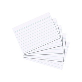 Herlitz Index Cards A4/A5/A6/A7/A8 Pack of 100