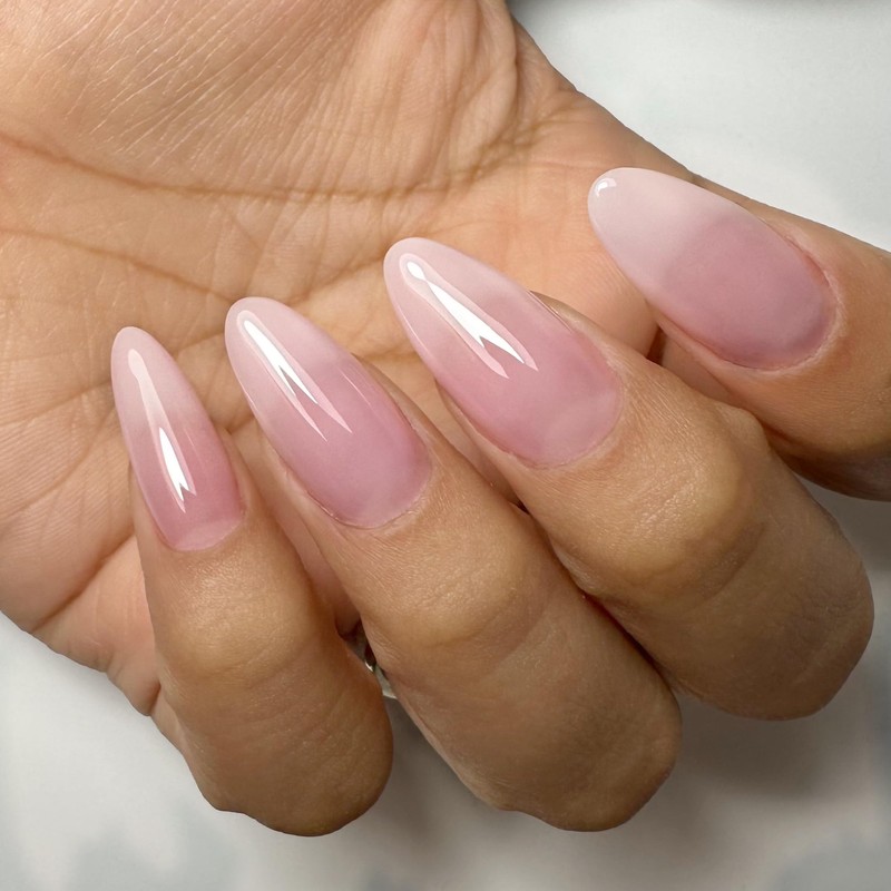 One Shot Sheer Gel Semipermanente Traslucido para uñas Tono Guava