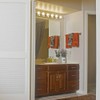 Design House Vanity Lights, 6 Linear Lights, Dimmable, Horizontal or