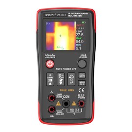 ZOYI Thermal Imaging Camera 2 in 1 True RMS Multimeter 32×32Resolution -4°F to 1022°F Type-C Charging for Electrical Industrial Inspections 25000count Digital multimeter