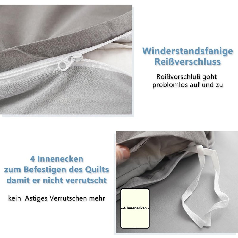 Waterproof Duvet Cover, One-Sided Waterproof Protective Cover for Children, Elderly,