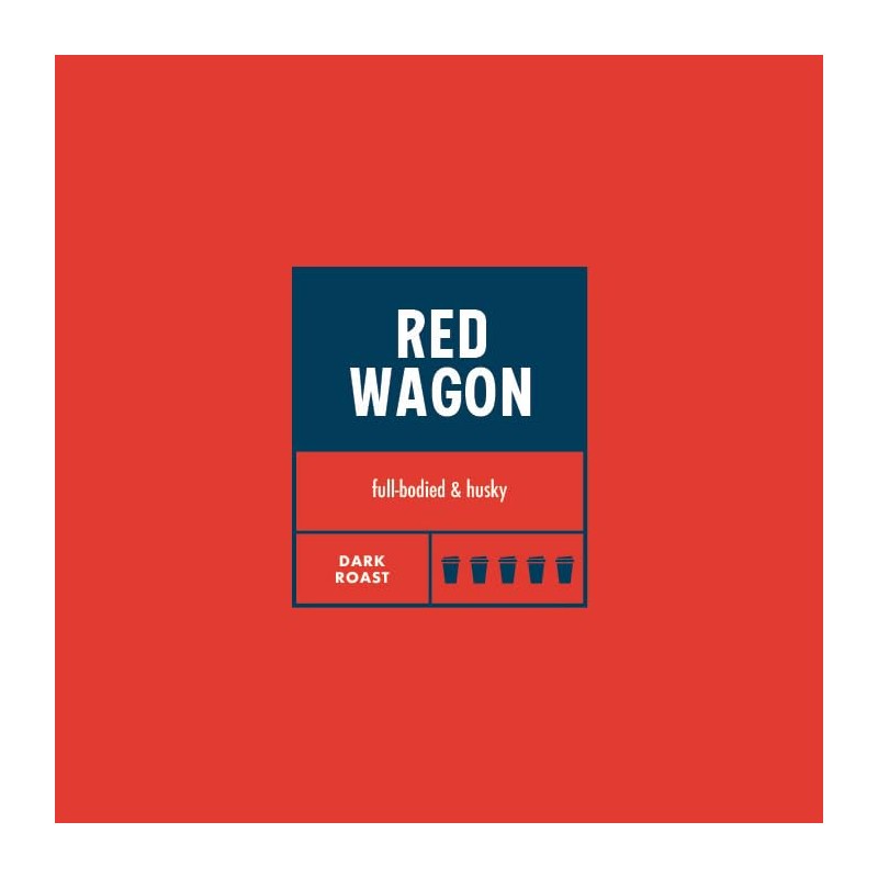 Boyd's Red Wagon Whole Bean Coffee, 5lb Bag – Dark