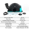 Raizi Cutting Dust Shroud for Angle Grinder 115 mm 125