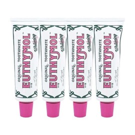 EUTHYMOL Whitening Toothpaste Large Size 120g (4 Packs) / EUTHYMOL 유시몰 화이트닝 미백 치약 대용량 120g 4개