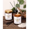 AOOVOO Scented Candles - 4PC Candle Set, 36 oz Soy