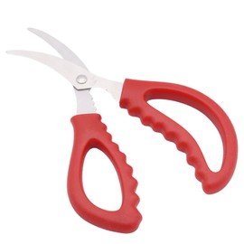 Fish Tightening Scissors, Fish, Blood Reducer, Line Cutter, Stainless Steel Line Cutter, Fastener, Fishing Scissors, Fishing, Cutter, Cooking, All Purpose Scissors, Rust Resistant, Anti-Slip Grip,