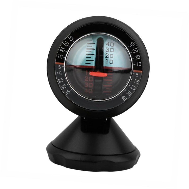 Mobestech Car Level Indicator Vehicle Inclinometer Tilt Gauge Easy to