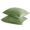BEDELITE Flannel Pillowcases Standard Set of 2, Super Soft Fleece