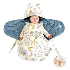 YJLMLY Sleepsack Swaddle, Baby Swaddle Sleep Sack with Two-Way Zipper, Adjustable Newborn Swaddle, Weighted Sleep Sack 0-3 Months, Baby Swaddle Blankets, gift for baby girl boy, Baby Essentials