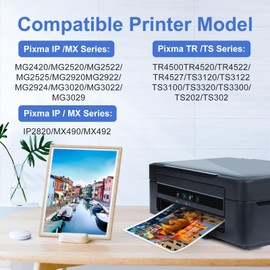 myCartridge SUPRINT 245XL Ink Cartridge PG-245 CL-246 Replacement for Canon Ink 245 and 246 Compatible for Canon 245XL 246XL Combo Pack for Pixma MG2522 TS3122 TS3322 MX490 TR4520 Printer 245 Ink