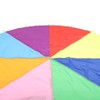 Kids Rainbow Parachute Physical Exercise Sensory Training Kindergarten Outdoor Group