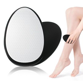 脱毛器 ナノガラスグラインダー 無痛脱毛器 角質取り 物理脱毛 小型で軽量 軽く拭くだけで操作が簡単 男性にも女性にも適しています 初心者 自宅 出張 旅行 贈り物に最適 (ブラック)