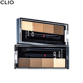 CLIO Kill Brow Shaping Powder Brow 2.4g, Color:01 Natural Warm Brown