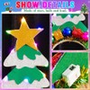 Banatra - Diadema de Navidad con luces LED, diseño de