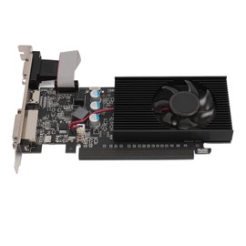 GT705 1GD3 Graphics Card 1GB DDR3 64bit PCI Express 2.0 16X Efficient and Quiet Gaming Graphics Card with Cooling Fan