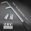 Cartman Telescoping Lug Wrench CR-V Sockets 17/19, 21/22mm