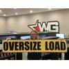 Oversize Load Banner Sign for Trucks w/Grommets - 2 Pack