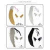 Fujitatsu KDG400BLK Fox Ear Tail Set, Cosplay, Costume, Halloween, Unisex,