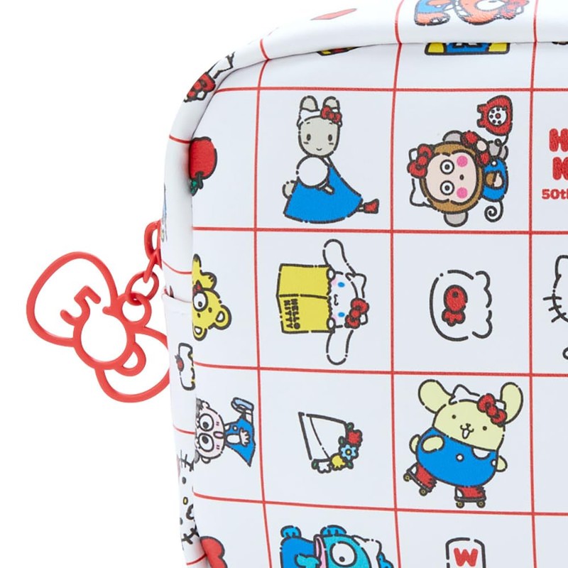 Sanrio Sanrio Characters Pouch Hello Everyone! 5.1 x 7.1 x