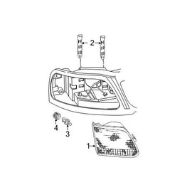 Ford 3L3Z-13N020-AA - RETAINER - HEADLAMP
