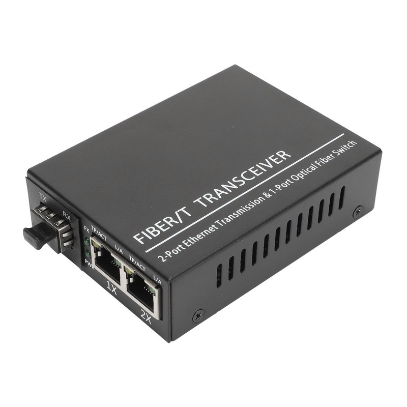 Fiber Transceiver 100M SFP to RJ45 Multifunctional Compatibility Optical Media
