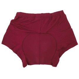 Padded Bike Shorts Breathable Quick Drying Elastic Silicone 3D Padding Cycling Underwear for Mountain Biking XL