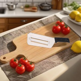 Cabbage Chopper Shredder, 2 Pack Cabbage Cutter Knife Kitchen Slicer Sauerkraut Cutter Coleslaw Grater, Sharp Stainless Steel Blades, Black