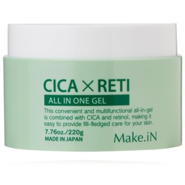 Make.iN CICA × RETI All-in-One Gel 220g | CICA Retinol Gel Moisturizing Skincare