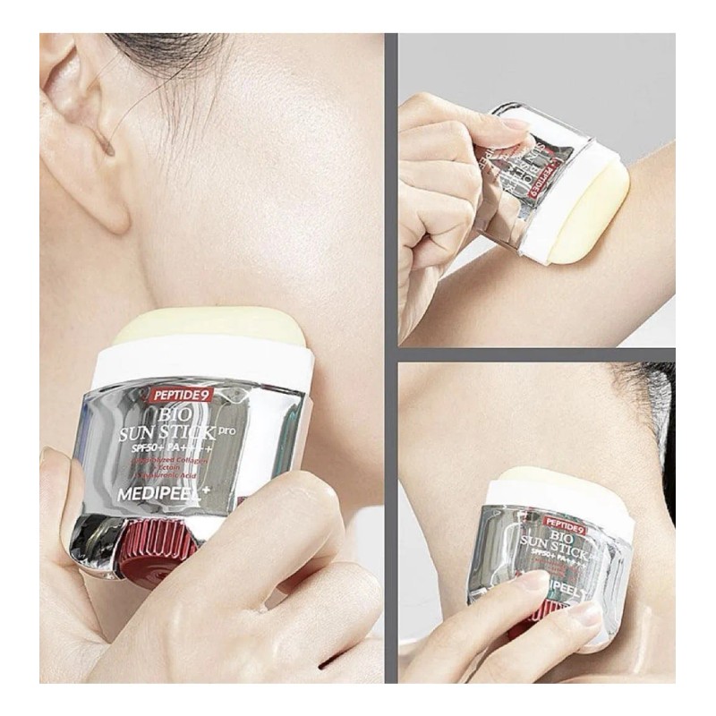 Protector Solar Barra Antiarruga Colageno Acid Hyaluronic