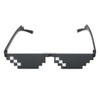 XUZHUWANG Cool 3-Bit MLG Pixel Sunglasses Deal With It Glasses