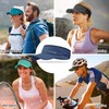 Sukeen Quick Dry Sun Visor Hat, UPF 50+ UV Sun