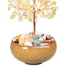 Jovivi Citrine Crystal Trees Gemstone Healing Crystals Money Tree Bonsai