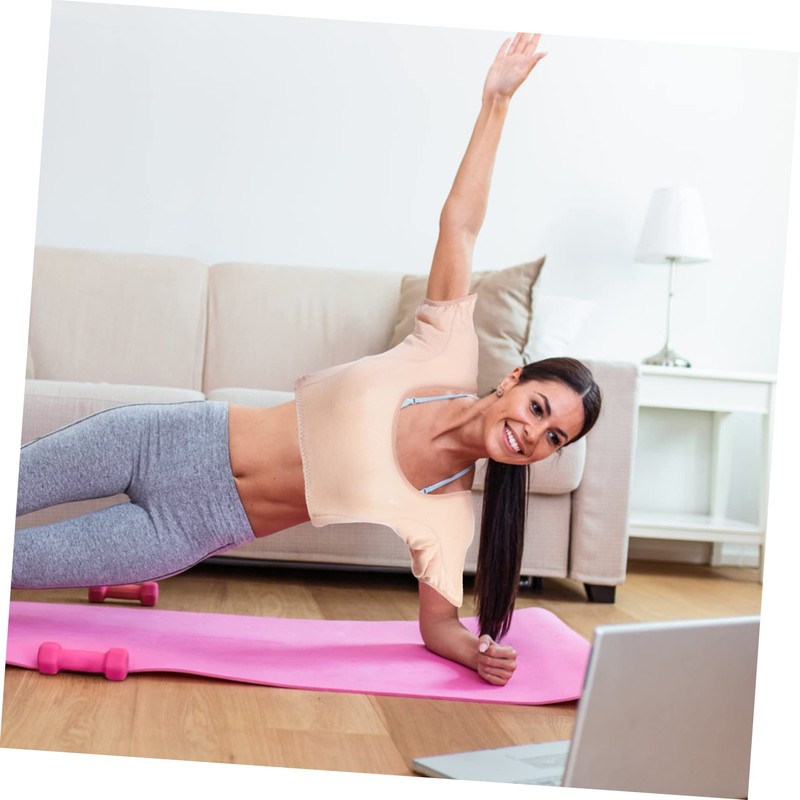 Outanaya Armpit Sweat Pad Shield Underarm Vest Cotton Comfortable Stretchable