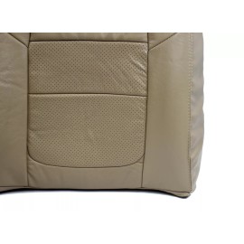 BRATIS CO INC Driver Lean Back Leather Seat Cover 01 Compatible with Ford F2-F350 Lariat Perf